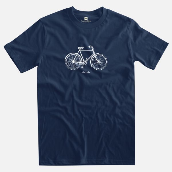 bicycle navy blue t-shirt