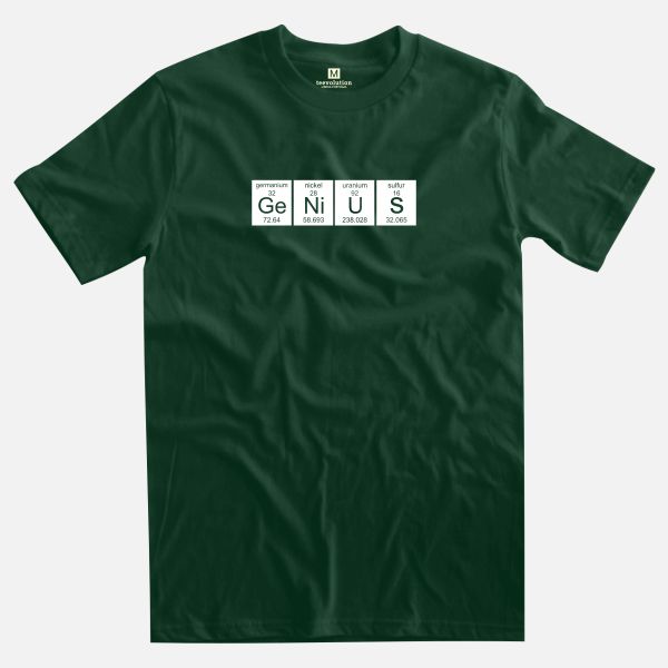 genius forest green t-shirt