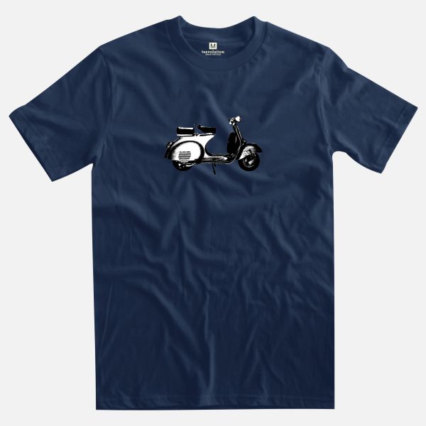 scooter navy blue t-shirt