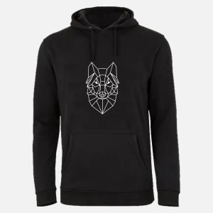 wolf sweatshirt black