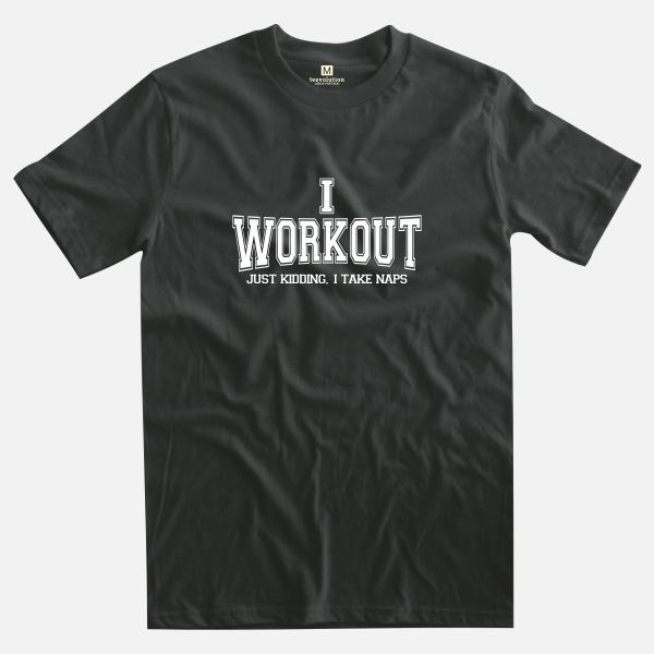 Workout black t-shirt
